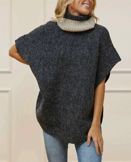 Gretchen Sweater Poncho by Annick