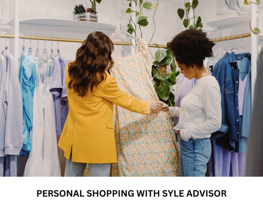 Personal Shopping with Style Advisor - COMING SOON!